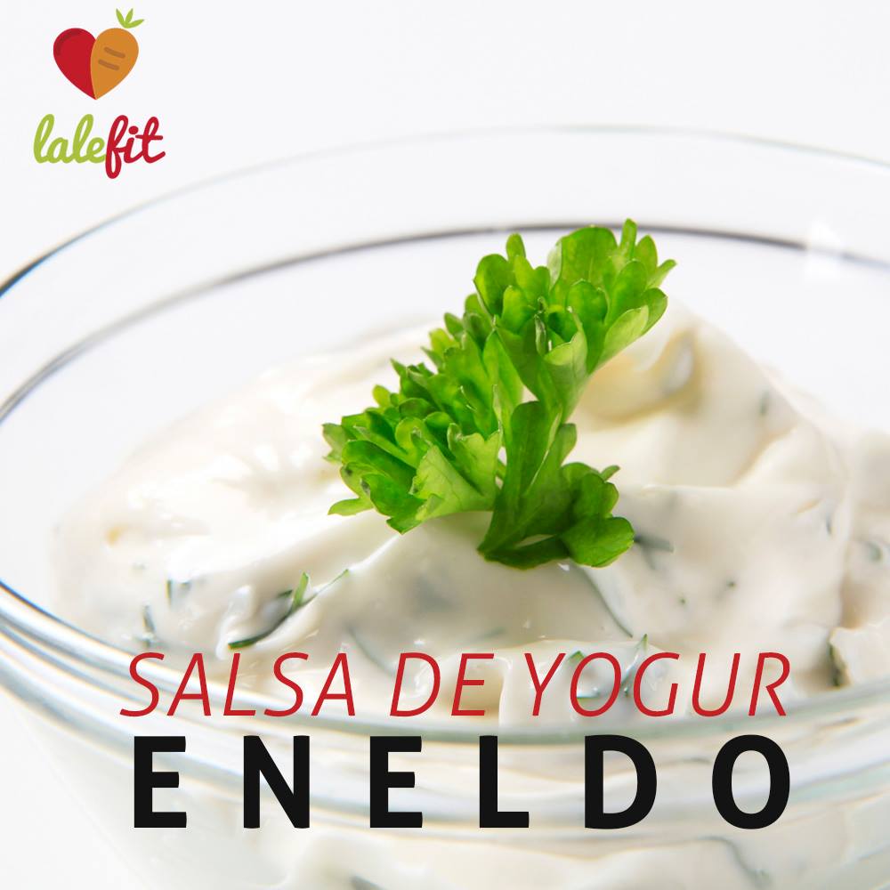 Aderezo sencillito: salsa de yogur y eneldo