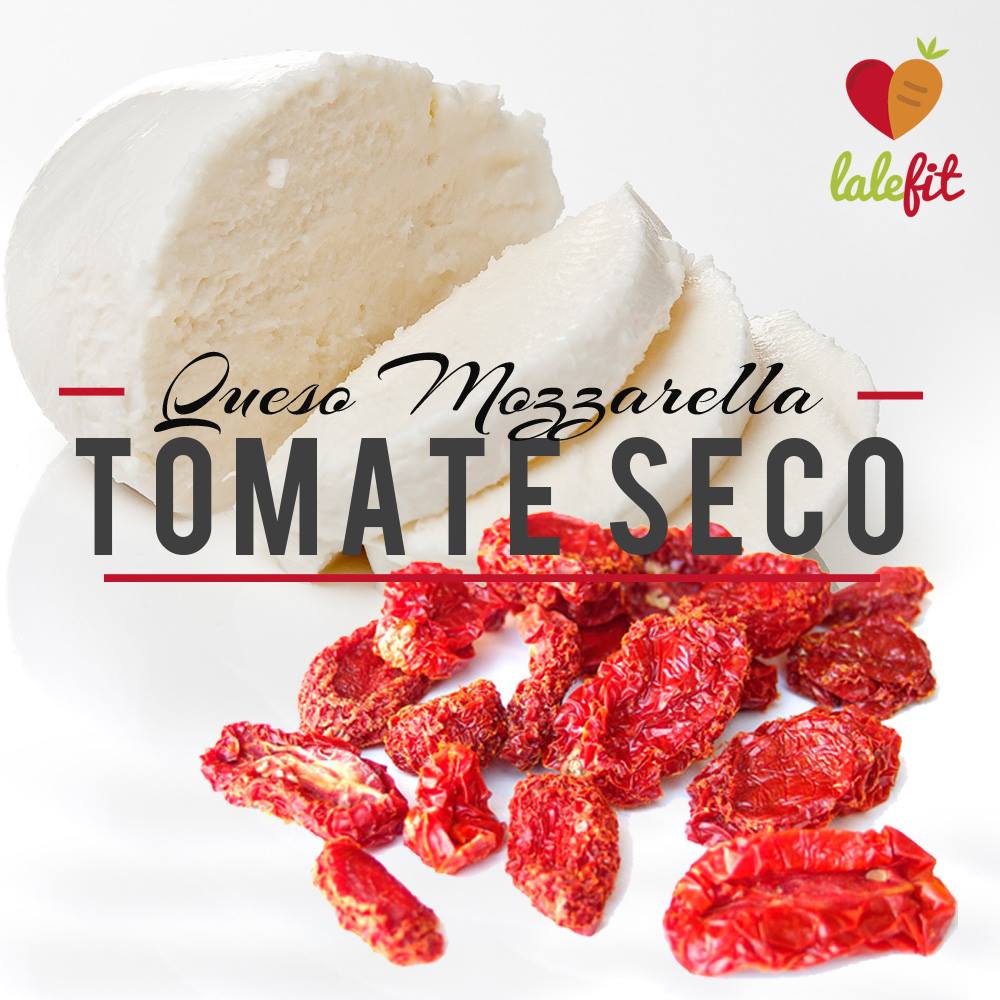 Pasapalo saludable: Queso mozzarella con tomate seco