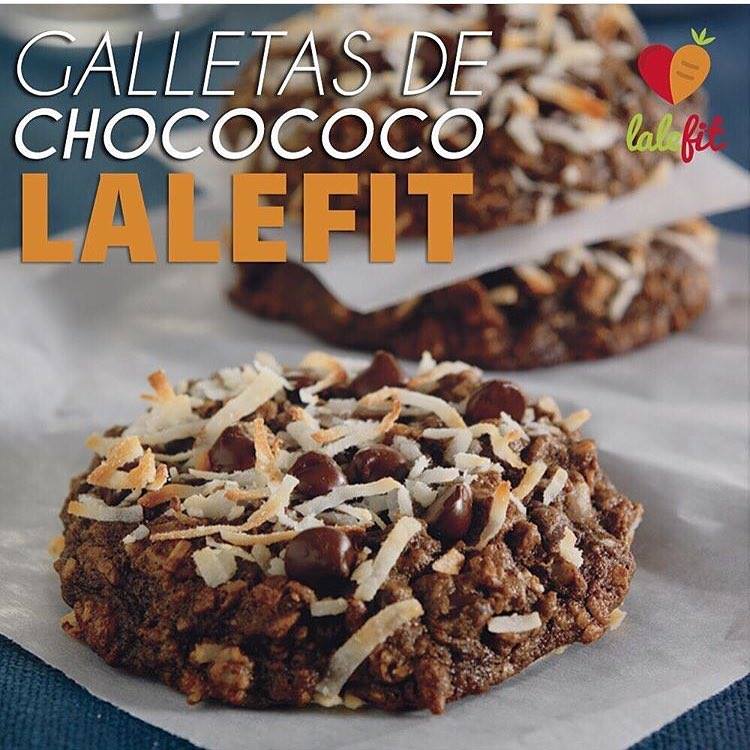 Galletas choco coco lalefit