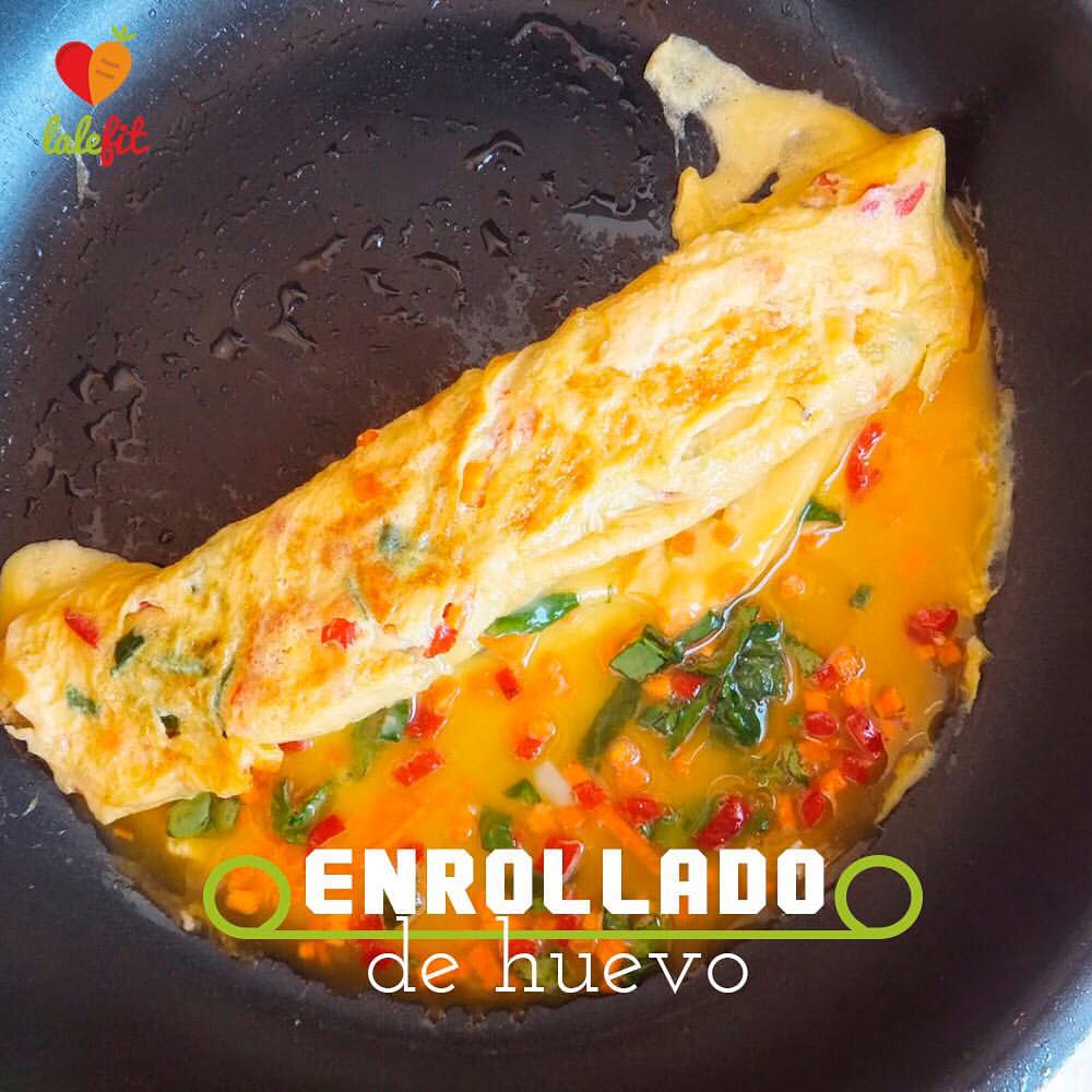 Enrollado proteico para desayuno o cena