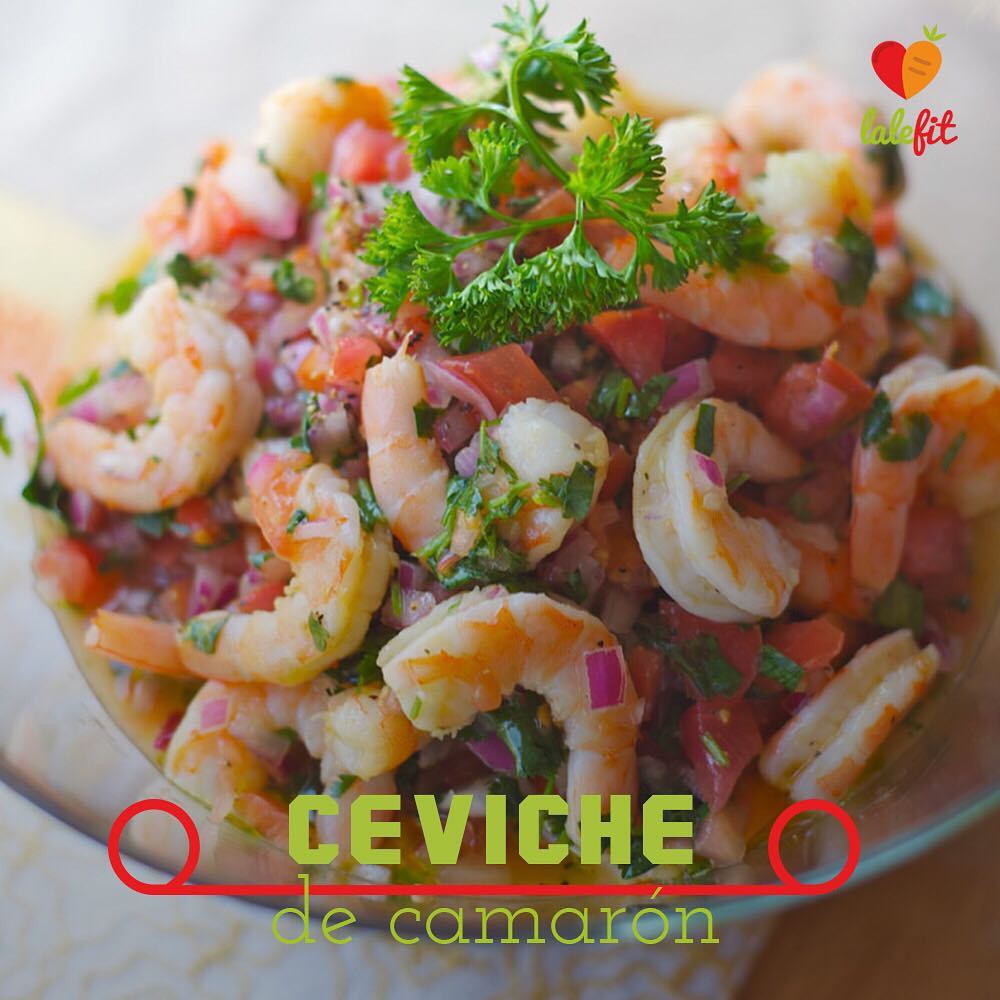 Ceviche de camarones