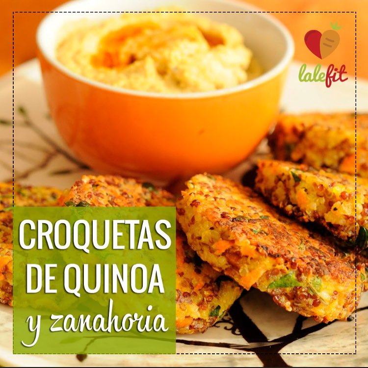 Croquetas de quinoa y zanahoria