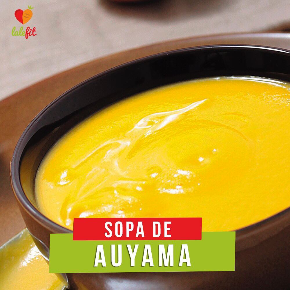 Sopa de auyama/calabaza