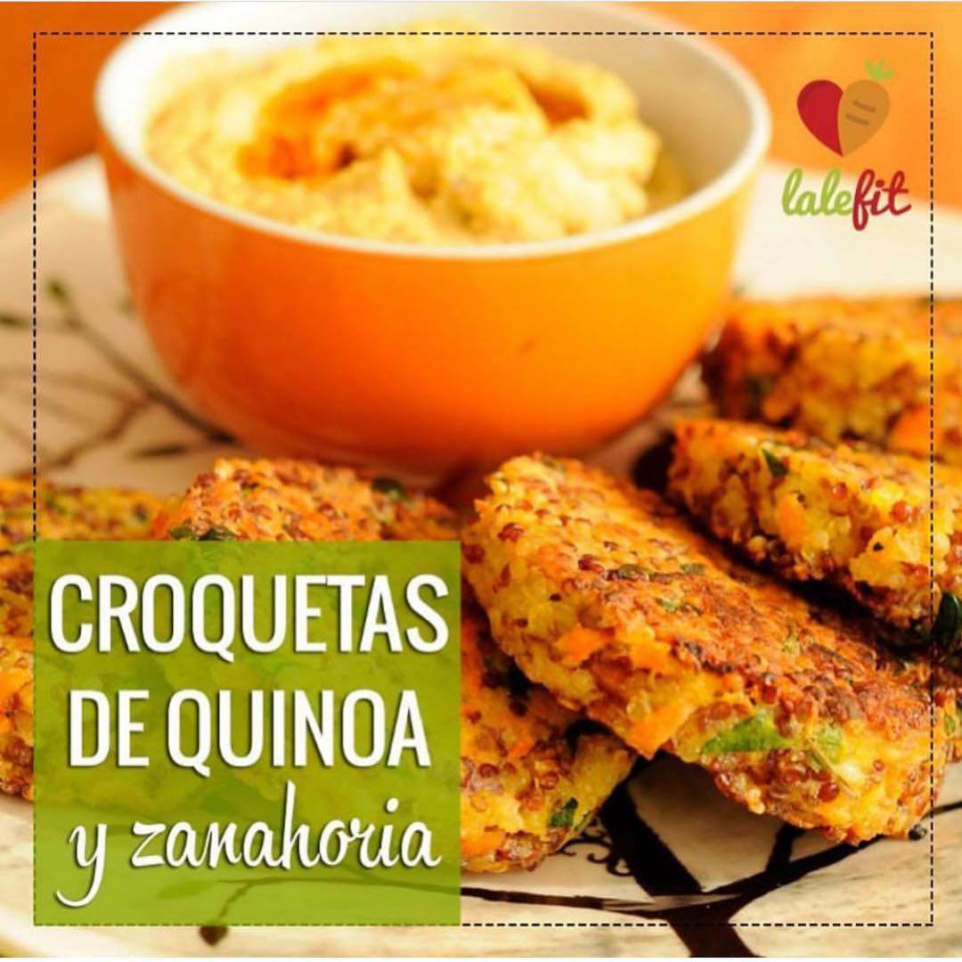 Croquetas de quinoa y zanahoria  