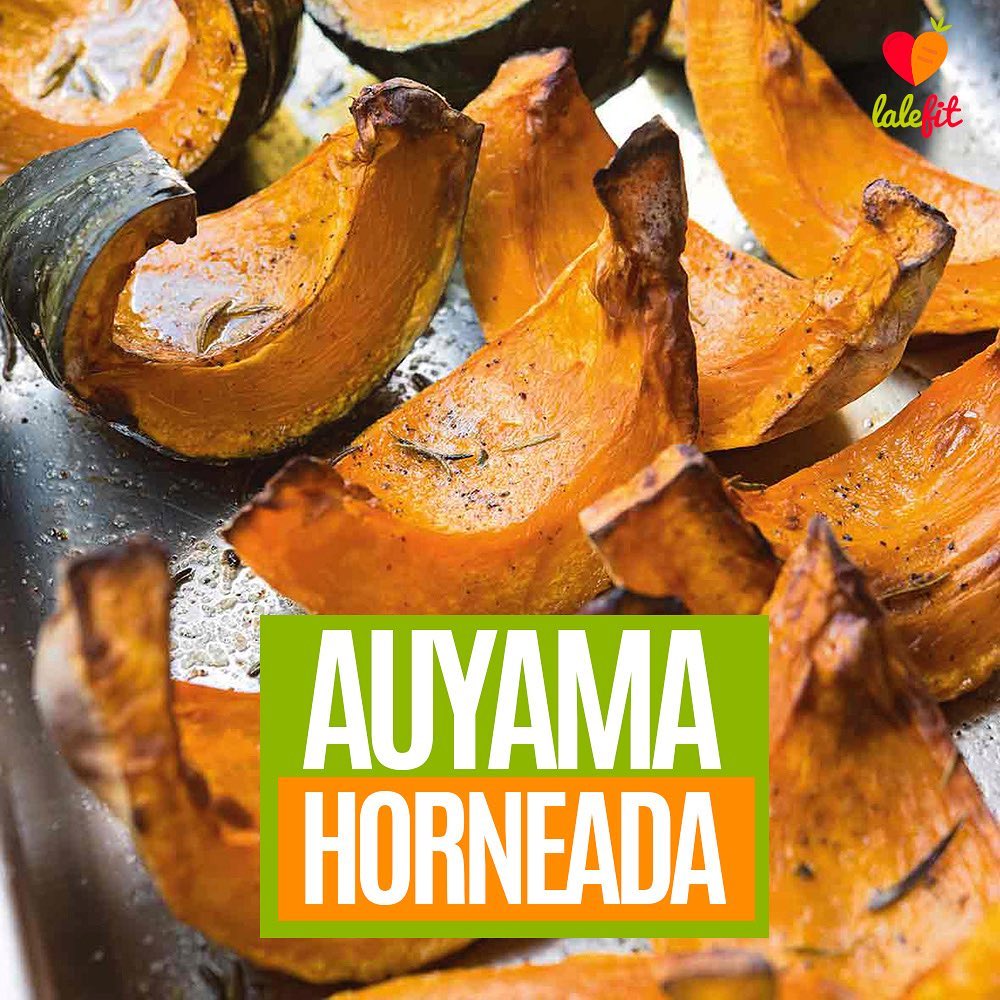 Auyama al horno como acompañante 