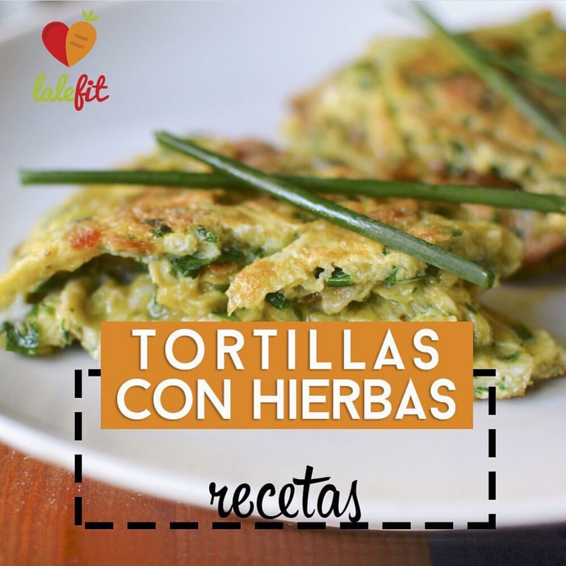 Tortilla con hierbas