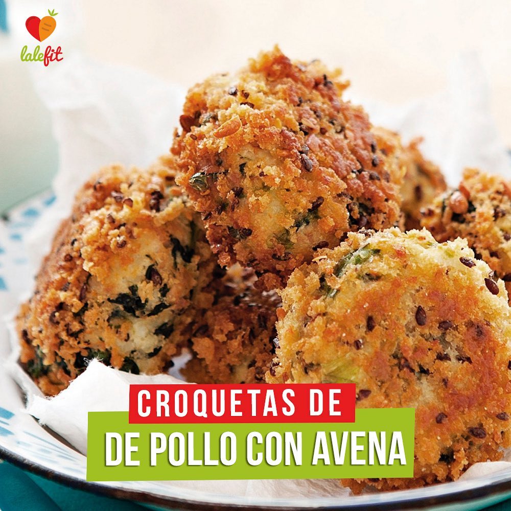  | RECETAS: CROQUETAS DE POLLO (O Atún si quieren) CON AVENA